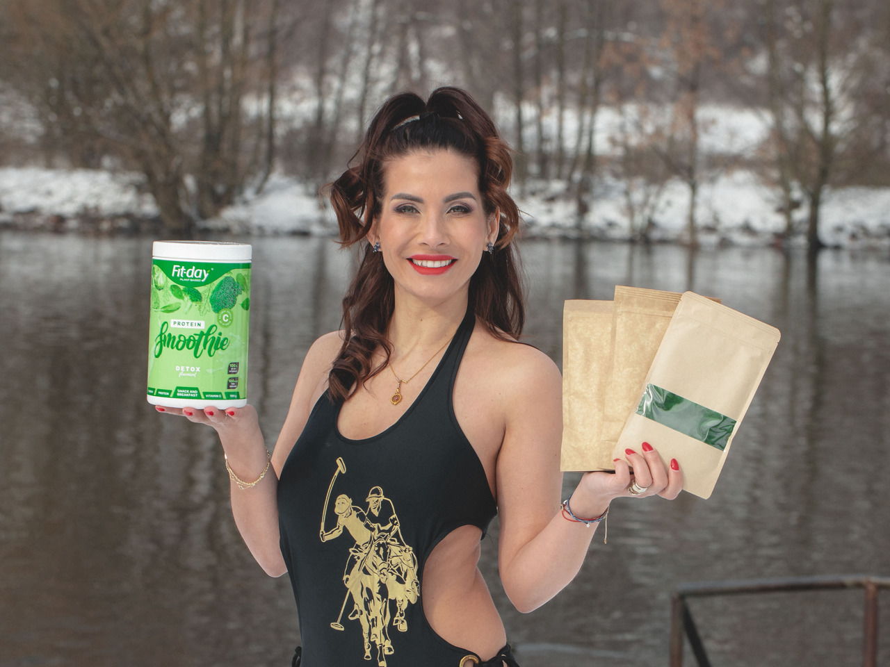 Eva Decastelo - ambasadorka Fit-day
